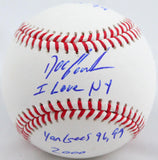 Doc Gooden Autographed OML Baseball w/3 Inscriptions-Beckett W Hologram