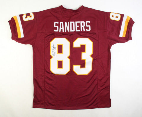 Ricky Sanders Signed Redskins Jersey (JSA) 2xSuper Bowl Champion Wide Receiver