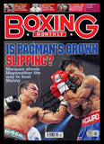 Juan Manuel Marquez Autographed Boxing Monthly Magazine Beckett BAS QR #BK08833