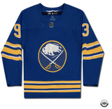 Matt Savoie Autographed Authentic Buffalo Sabres Adidas Royal Jersey UDA