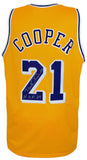 Michael Cooper Signed Gold Custom Basketball Jersey w/HOF'24 - (SCHWARTZ COA)