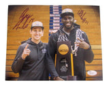 Ryan Arcidiacono Daniel Ochefu Villanova Autographed 8x10 Photo JSA 135733