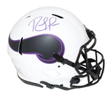 Randy Moss Signed Minnesota Vikings Authentic Lunar Helmet BAS 31588