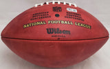 Russell Wilson Autographed NFL Leather Football Seahawks Beckett QR #BF24939