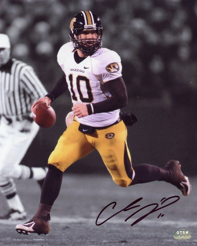 CHASE DANIEL AUTOGRAPHED SIGNED MIZZOU MISSOURI TIGERS 8x10 PHOTO GTSM