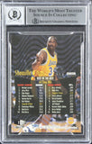 Lakers Shaquille O'Neal Signed 1998 Flair Showcase #7 Card Auto 10! BAS Slabbed