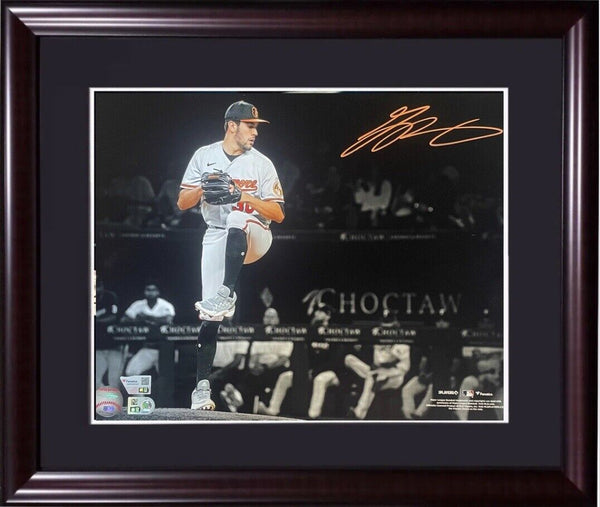 Grayson Rodriguez Signed 11x14 Framed Photo Rookie Auto Orioles Fanatics MLB