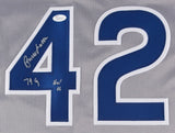 Bruce Sutter Signed Chicago Cubs Jersey Inscribed "HOF 06" (JSA COA)