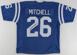 Lydell Mitchell Baltimore Signed Jersey (JSA COA) Colts Running Back (1972-1977)