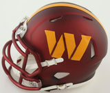 Emmanuel Forbes Signed Washington Mini-Helmet (JSA COA) Commanders 1st Round Pck