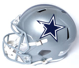 Michael Irvin Autographed Cowboys F/S Speed Helmet w/HOF-Beckett W Holo *Black