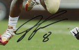 Devonta Freeman Signed Florida State Seminoles Unframe 8x10 Photo - Running