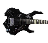 Creed Signed Black Electric Guitar