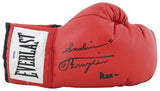 Muhammad Ali & Joe Frazier Signed Red Everlast Boxing Glove PSA/DNA #7A02081