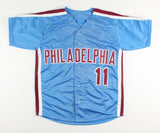 Tim McCarver Signed Philadelphia Phillies Jersey (JSA COA) 2xWorld Series Champ