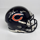 Kyler Gordon Autographed Signed Chicago Bears Mini Helmet Spidey Beckett