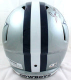 Tony Dorsett Autographed Dallas Cowboys F/S Speed Helmet w/2 Insc.-BeckettW Holo