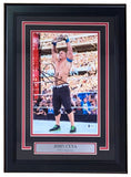 John Cena Signed Framed 8x12 WWE Photo BAS