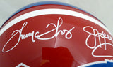 KELLY, THOMAS & ANDRE REED AUTOGRAPHED BILLS FULL SIZE HELMET BECKETT 185865