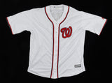 Victor Robles Signed Washington Nationals Jersey (Beckett) Series Champion 2019