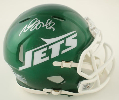 Davante Adams Signed New York Jets Speed Mini Helmet (Beckett) 6xPro Bowl W.R.