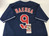 Carlos Baerga Signed Cleveland Indians Jersey (JSA COA) 3xAll Star 2nd Baseman