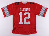 Cardale Jones Signed Ohio State Buckeyes OSU Jersey (PSA COA) 2015 NTL. Champ QB