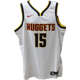 Nikola Jokic Autographed Denver Nuggets Nike White Jersey Beckett 46325