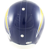 Dan Fouts Autographed San Diego Chargers TB VSR4 Authentic Helmet Beckett 49277