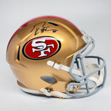 George Kittle Autographed Signed San Francisco 49ers FS Replica Helmet Beckett