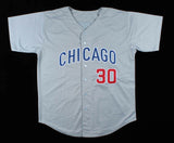 Alec Mills Signed Chicago Cub Highlight Stat Jersey Inscibd "No Hitter 9/13/202"