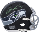 Jaxon Smith-Njigba Autographed Seahawks Black Matte Mini Speed Helmet Fanatics