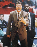 Bob Huggins Autographed 11x14 Basketball Photo Univ of West Virginia Beckett