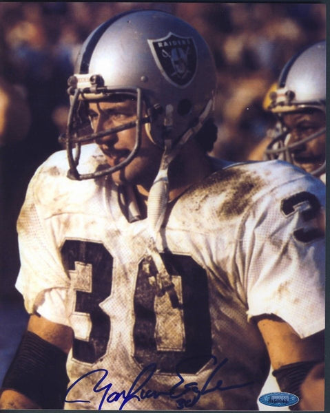 Mark Van Eeghen Oakland Raiders Autographed/Signed 8x10 Photo Tristar 132403