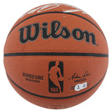 Hawks Dominique Wilkins "Human Highlight Film" Wilson Basketball w/ Case BAS W