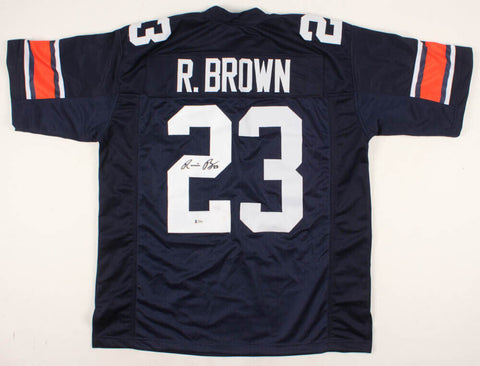 Ronnie Brown Signed Auburn Tigers Jersey (Beckett Holo) #2 Overall Pk 2005 Draft