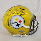 HINES WARD SIGNED PITTSBURGH STEELERS F/S FLASH SPEED AUTHENTIC HELMET BECKETT