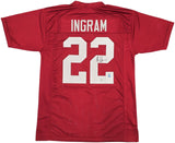 ALABAMA CRIMSON TIDE MARK INGRAM AUTOGRAPHED RED JERSEY BECKETT BAS QR 234692