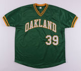 Dave Parker Signed Oakland Athletics Jersey Inscribed "89 WSC" (PSA COA) A's D.H