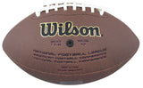 Panthers Miles Sanders Signed Wilson Super Grip Football W/ Case BAS Witnessed