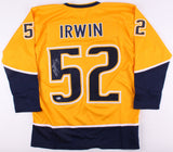 Matt Irwin Signed Predators Jersey (Beckett COA) Playing career 2010-present