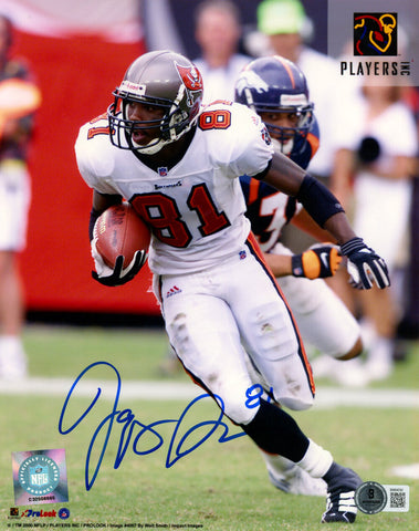 Jacquez Green Signed Tampa Bay Buccaneers 8x10 Photo Beckett 45719