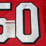 TOM JACKSON SIGNED AUTOGRAPHED LOUISVILLE CARDINALS #50 JERSEY JSA