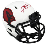 Cardinals Kyler Murray Authentic Signed Lunar Speed Mini Helmet BAS Witnessed