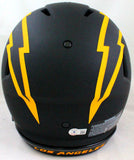 Keenan Allen Signed LA Chargers Authentic Eclipse F/S Helmet -Beckett W *Yellow