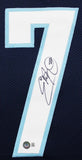 Eddie George Signed Tennessee Titans Jersey (Beckett) 4xPro Bowl Running Back