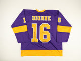 Marcel Dionne Signed Los Angeles Kings Asst. Jersey / 4 Inscriptions (Beckett)