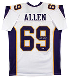 Jared Allen Signed Minnesota Vikings Jersey (Beckett) 5xPro Bowl Defensive End