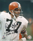 Dick Schafrath Cleveland Browns Signed/Autographed 8x10 Photo JSA 150365