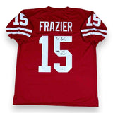 Tommie Frazier Autographed SIGNED Jersey - Red - Beckett Authenticated